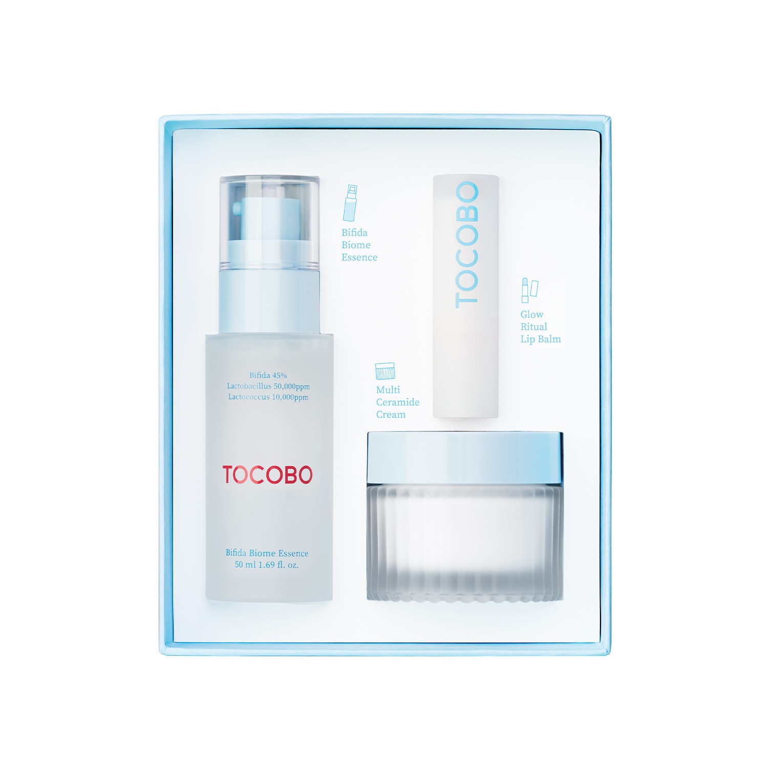 SET GLOW & MOIST TRIO (SET PARA CUIDADO DE LA PIEL)